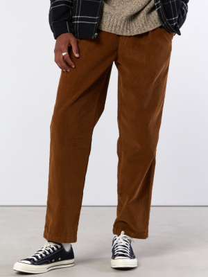 Uo Double Pleated Corduroy Pant