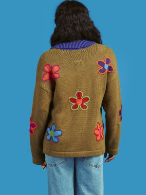 UNIF Flower Cardigan - Autumn