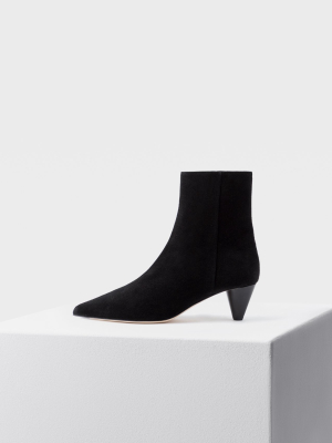 Carly Black Suede