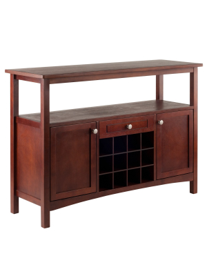 Colby Buffet Cabinet Walnut - Winsome