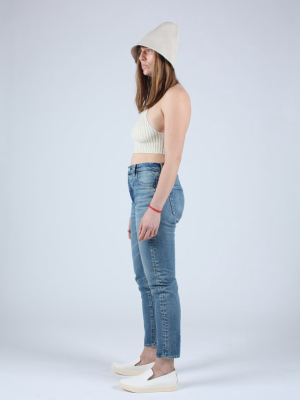 Mv Kepner Tapered High-waisted Jeans Blue
