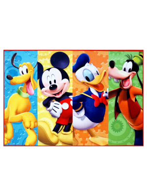 5'x7' Mickey Mouse & Friends Rug