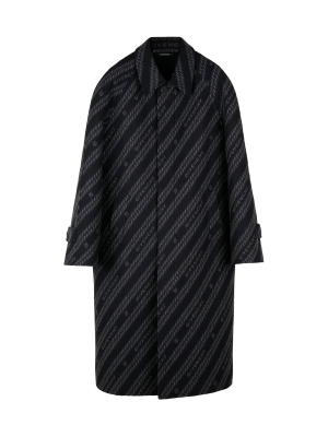 Givenchy Chain Reversible Jacquard Coat