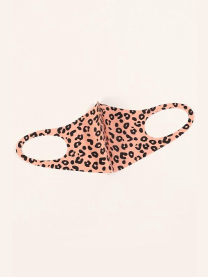 Leopard Print Anti-bacterial Washable Face Mask