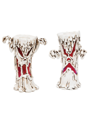 Gallerie Ii Haunted Candlestick Led, Set Of 2