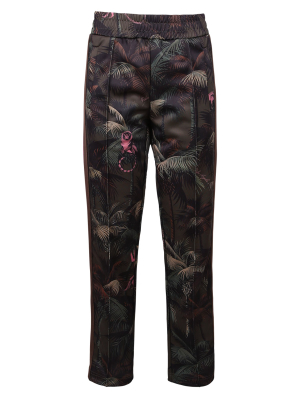 Palm Angels Jungle Print Elasticated Track Pants