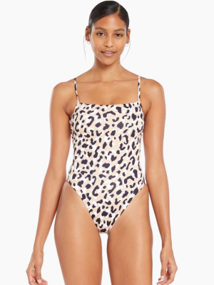 Jenna High Leg One Piece - Wildcat