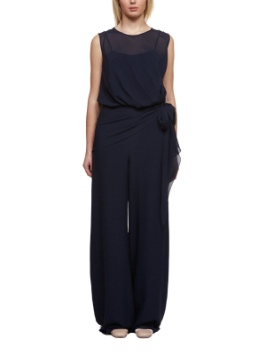 Max Mara Jabot Jumpsuit