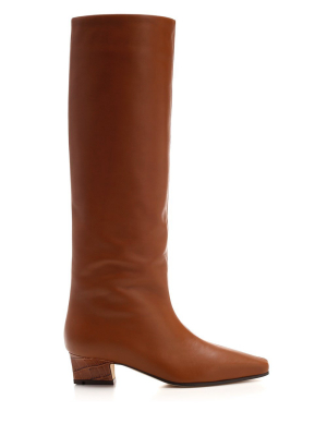 Paris Texas Square-toe Knee-high Boots