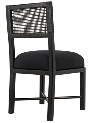 Lobos Chair, Charcoal Black