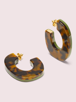 Gleaming Resin Hoops