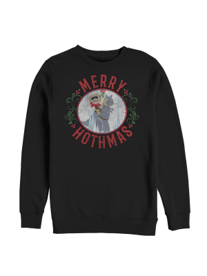 Men's Star Wars Christmas Merry Hothmas Sweatshirt