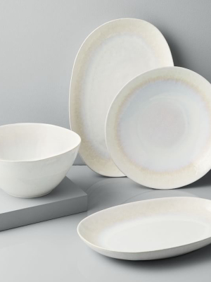 Reactive Glaze Serveware - White