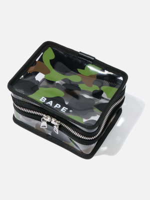 Bape 1st Camo Amenity Pouch - Clear