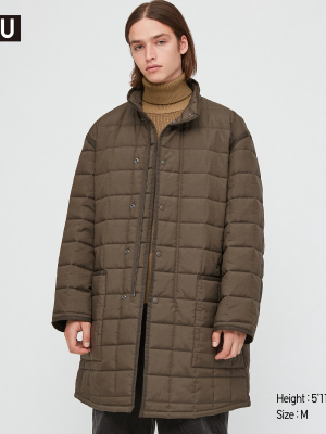 Men U Padded Quilted Coat