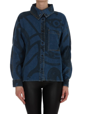 Kenzo K-tiger Denim Jacket