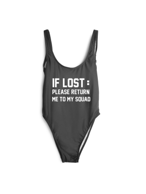 If Lost: Please Return Me To My Squad [swimsuit]