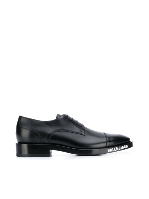 Balenciaga Logo Derby Shoes