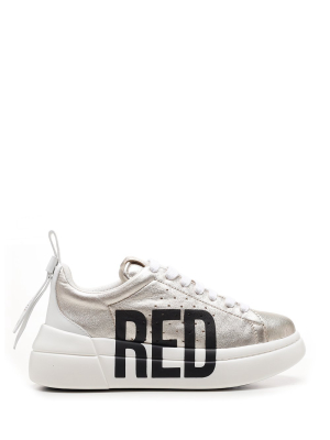 Redvalentino Logo Print Lace-up Sneakers