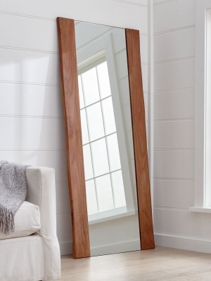 Yukon Natural Live-edge Floor Mirror