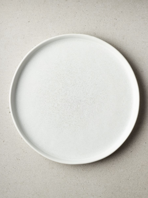 Drift Reactive Silver Grey Salad Plate