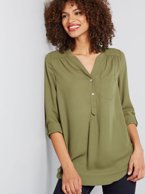 Pam Breeze-ly Long Sleeve Tunic