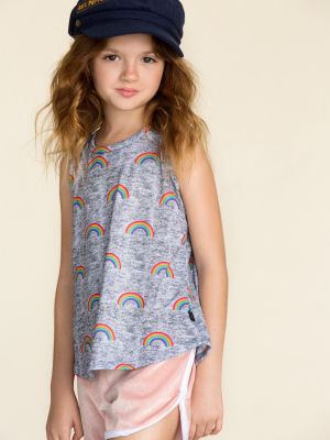 Somewhere Over The Rainbow Racerback Tank