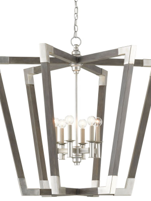 Bastian Large Lantern Gray