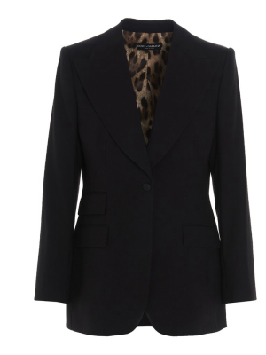 Dolce & Gabbana Single-breasted Tailored Blazer