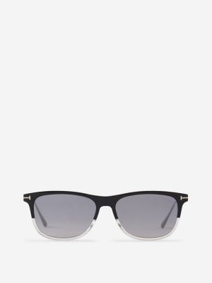 Tom Ford Eyewear Caleb Rectangle-frame Sunglasses