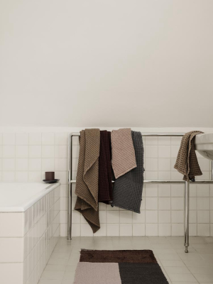 Organic Hand Towel In Tan