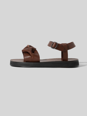 Pauma - Interwoven Front-strap Sandal