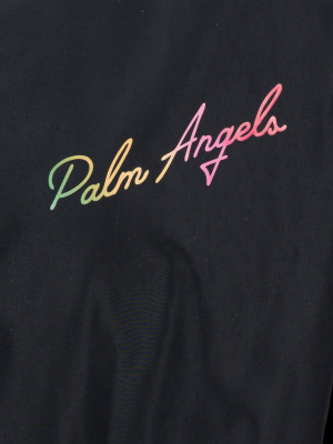 Palm Angels Miami Zipped Windbreaker Jacket