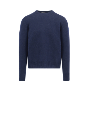 Prada Crewneck Knitted Sweater