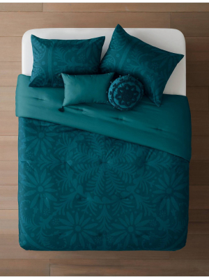 Larkspur 4/5pc Floral Medallion Velvet Bed Set - Opalhouse™