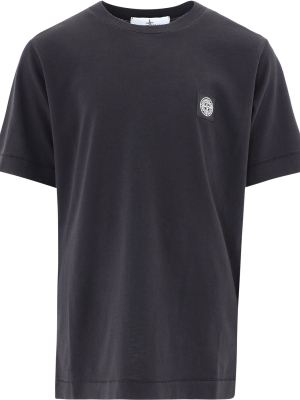 Stone Island Junior Logo Patch T-shirt