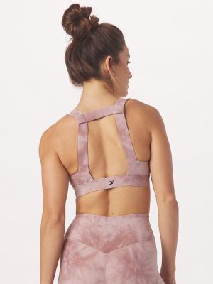 Boudoir Bra: Lavender Bark Tie-dye