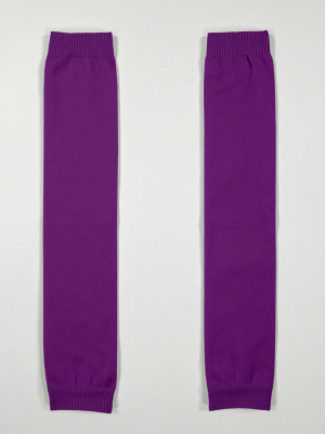 Hue Purple Football Leg Sleeves