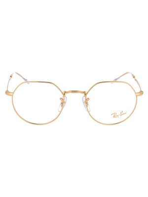 Ray-ban Jack Round Frame Glasses