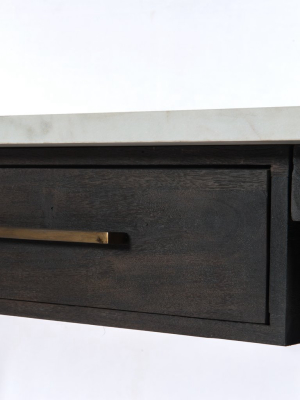 Cayson Counter Table In Dark Anthracite