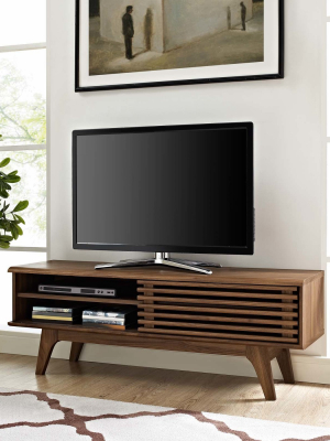 48" Render Tv Stand Walnut - Modway