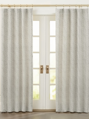 Ellis Leaf Pattern Curtains