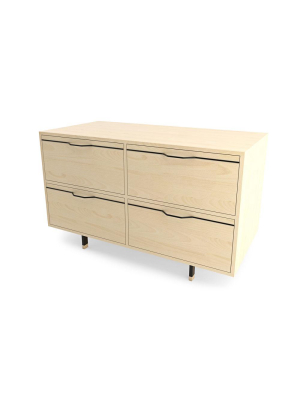 Chapman Small Storage Dresser Cabinet - Maple