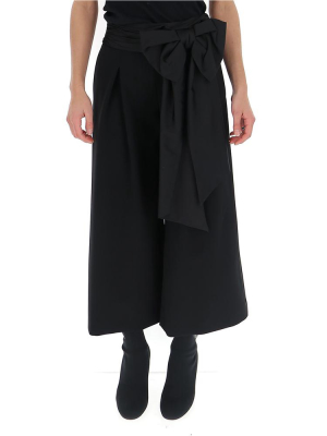 Moschino Belted Bow Culottes