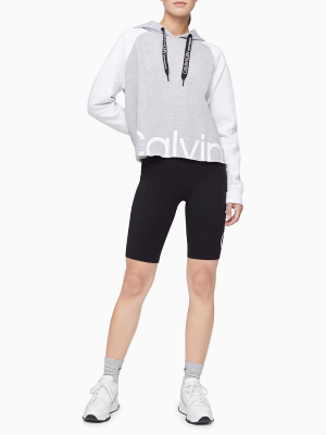 Performance Colorblock Logo Raglan Sleeve Hoodie