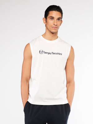 Allow Sleeveless T-shirt - Blanc De Blanc