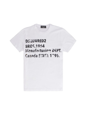 Dsquared2 Kids Text Printed T-shirt