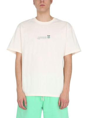 Msgm Crewneck T-shirt