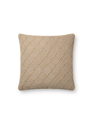 Natural & Gold Pillow