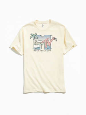 Mtv Island Logo Tee